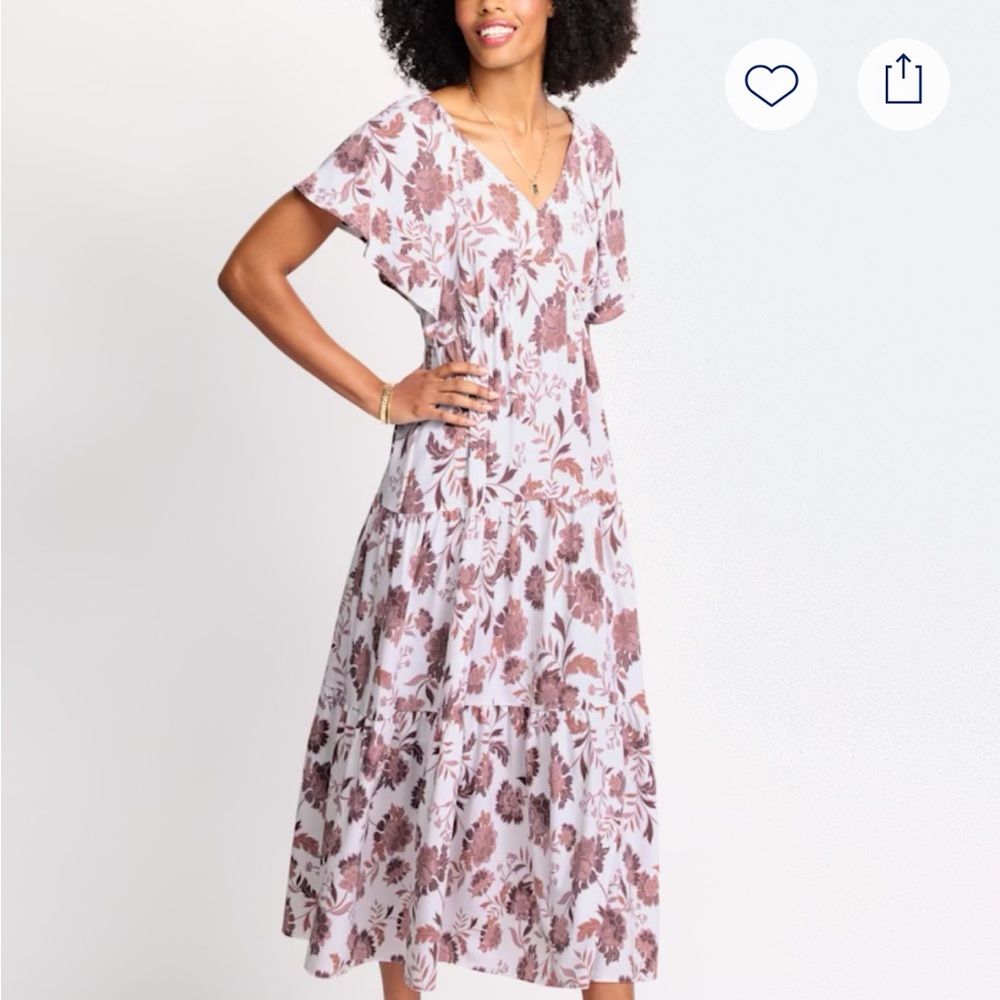 Market & Spruce Floral Print Maxi Dress